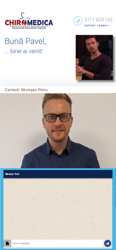 Conson Video Consultatie - pacient